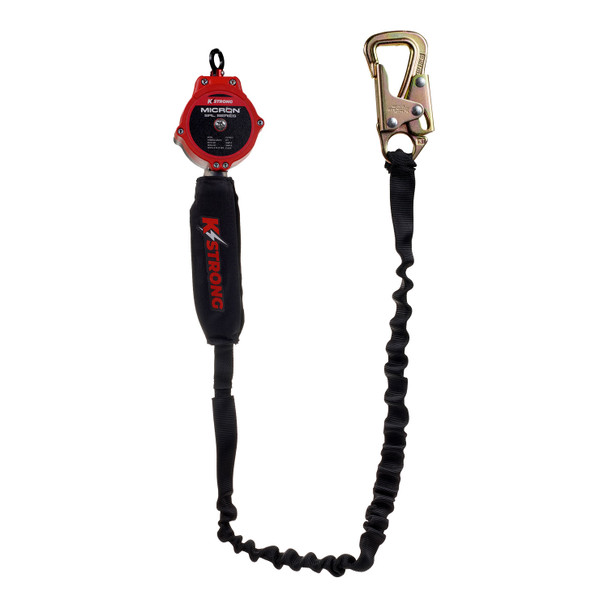 KStrong Micron 9 ft. Tie-back SRL with Tie-back Hook (ANSI) - Installation carabiner included UFS359002