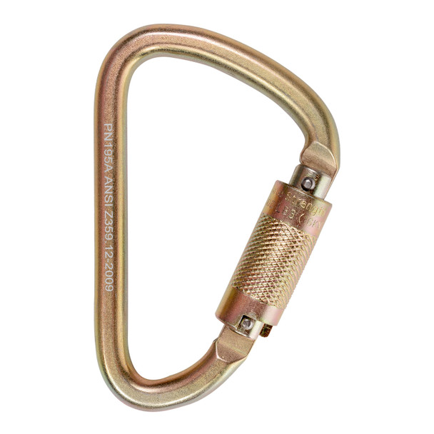 KStrong Small Steel Carabiner 1" Gate Opening (ANSI) UFC401110