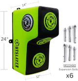 Outslayer Wall Mount Punching Bag - Neon Green