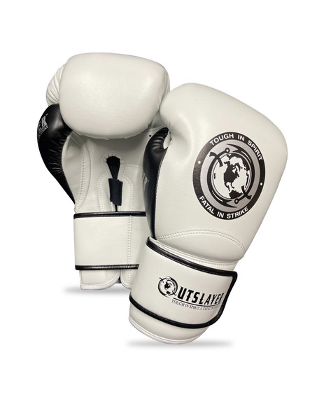 Outslayer ON1 Boxing Gloves - White