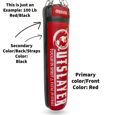 0utslayer Muay Thai Bag Kickboxing Heavy Bag 4-36