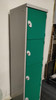 Green & Grey 4-Door Lockers (3D8-E71-A56)