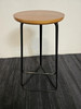 Stool Wooden top and Metal Leg (3FC-29A-E2F)