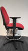 Summit Red Footed Operator Chair (7AD-FB7-A30)