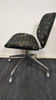 Orangebox Black (Green Dot Pattern) TRACK-01 Armless Chair (7C2-16B-AAB)