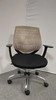 Black and Grey Rubber Back Operator Chair (9FD-359-2DB)