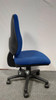 Blue Fabric Armless Operator Chair (6A5-8DC-EC5)