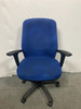 Dark Blue and Black Office Chair (02D-FB4-1E0)