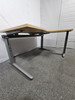 Beech Wood Left Hand Corner Desk (6A9-1B5-EA0)