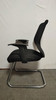 Black Mesh Back Chair w/ Plastic Arms (013-96F-8E8)