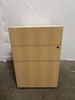 3 Drawer Beech Pedestal (F62-8FC-47B)