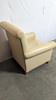 Cream Leather Armchair (260-257-E50)