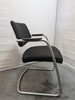 Sitland Black Fabric Non-Stackable Chair (1B7-F60-DD8)