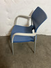 IOKO Blue And Silver Stackable Chairs (F8D-E18-4AC)