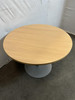 Beech And Silver Round Table (BDF-900-1DD)
