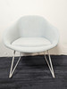 Naughtone Light Blue Waiting Room Chair (54D-D91-B54)