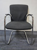 Black Mesh back Stackable Chair (AC5-128-D69)