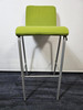 Steel case Light Green And Silver Stools (97F-F63-50B)