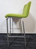 Steel case Light Green And Silver Stools (97F-F63-50B)