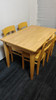 Wooden Table & Chair Set (CF8-D6D-629)