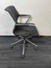 New Vitra Black And Silver Office Chair (CBD-583-B3F)