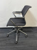 New Vitra Black And Silver Office Chair (CBD-583-B3F)