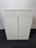 New White  Confidential Bin Cupboard  (25D-806-998)