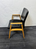 Sven Black And Cherry Oak Chairs (67C-595-319)