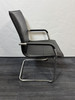 Dynamic Office Solutions Black And Chrome Stackable Chairs (B5E-37E-CC4)