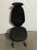 RH Extend 200 Black And Silver Operator Chair (151-E16-80F)