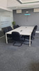Large White Meeting Table (7D2-B7E-450)