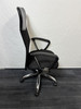 Black And Chrome Mesh Operator Chair (B53-4B4-ED6)