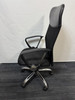Black And Chrome Mesh Operator Chair (B53-4B4-ED6)