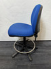 Dark Blue And Black Operator Chair (555-92F-7F1)