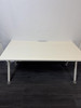 White Straight Desk 160X80  (F98-D7A-DE8)
