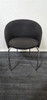 Black And Silver Chair (F8A-372-E39)