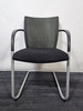 Konig+Neurath Black Stackable Chair (29F-45D-D63)