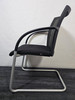 Konig+Neurath Black Stackable Chair (29F-45D-D63)