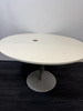 Techo White Round Table (3CC-F0E-BD0)