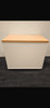 White And Oak Pedestals (322-0CC-B4F)