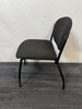 Dark Grey And Black Stackable Chairs (DC4-039-24B)