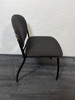 Dark Grey And Black Stackable Chairs (DC4-039-24B)