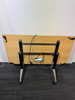 Oak And Silver Flip - Top Table With Power  (FFE-3CB-1AA)