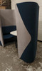 Senator Blue And Grey Booth (F3C-7E4-70D)
