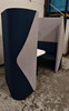 Senator Blue And Grey Booth (F3C-7E4-70D)