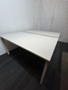Kinnarps Light Grey Bank Of 2 Desks (A72-120-90C)_ Kinnarps Light Grey Bank Of 2 Desks (A72-120-90C)_
