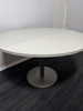 Techo White And Grey Round Table (138-E22-888)
