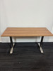 Kinnarps Walnut And Chrome Table 140x60  (94C-450-819)