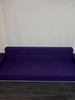 Dark Purple And Silver Sofa  (0C6-8CA-B81)