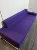 Dark Purple And Silver Sofa  (0C6-8CA-B81)